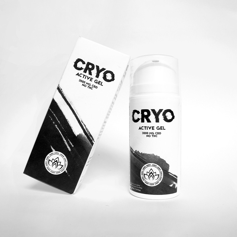 Active Gel Cryo crème tube CBD Asagreen